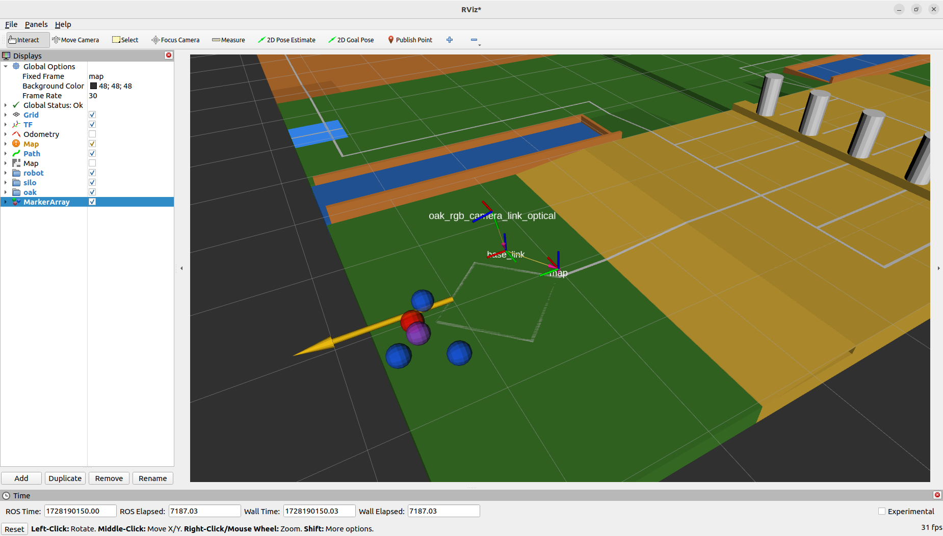 Robot's Perception of Area 3